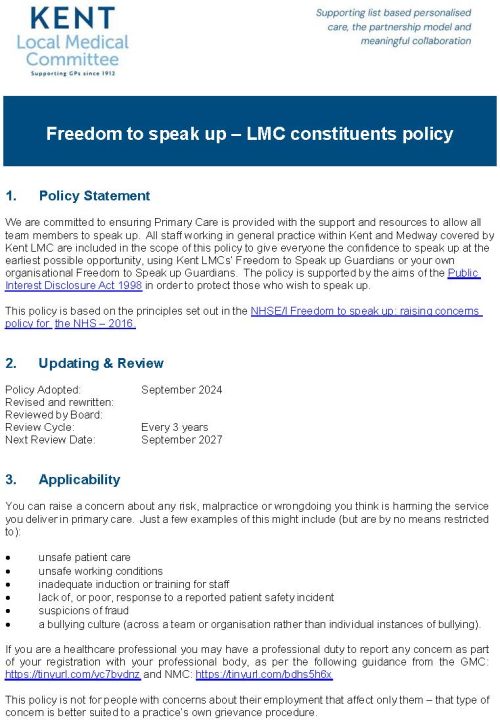Guidance: Kent LMC Freedom to Speak Up Guardian Policy 2024_Page_1_Page_1